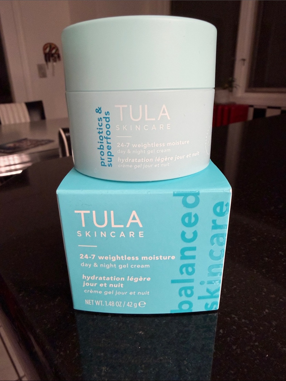 Tula Skincare 24-7 Weightless Moisture - Mint Blue
